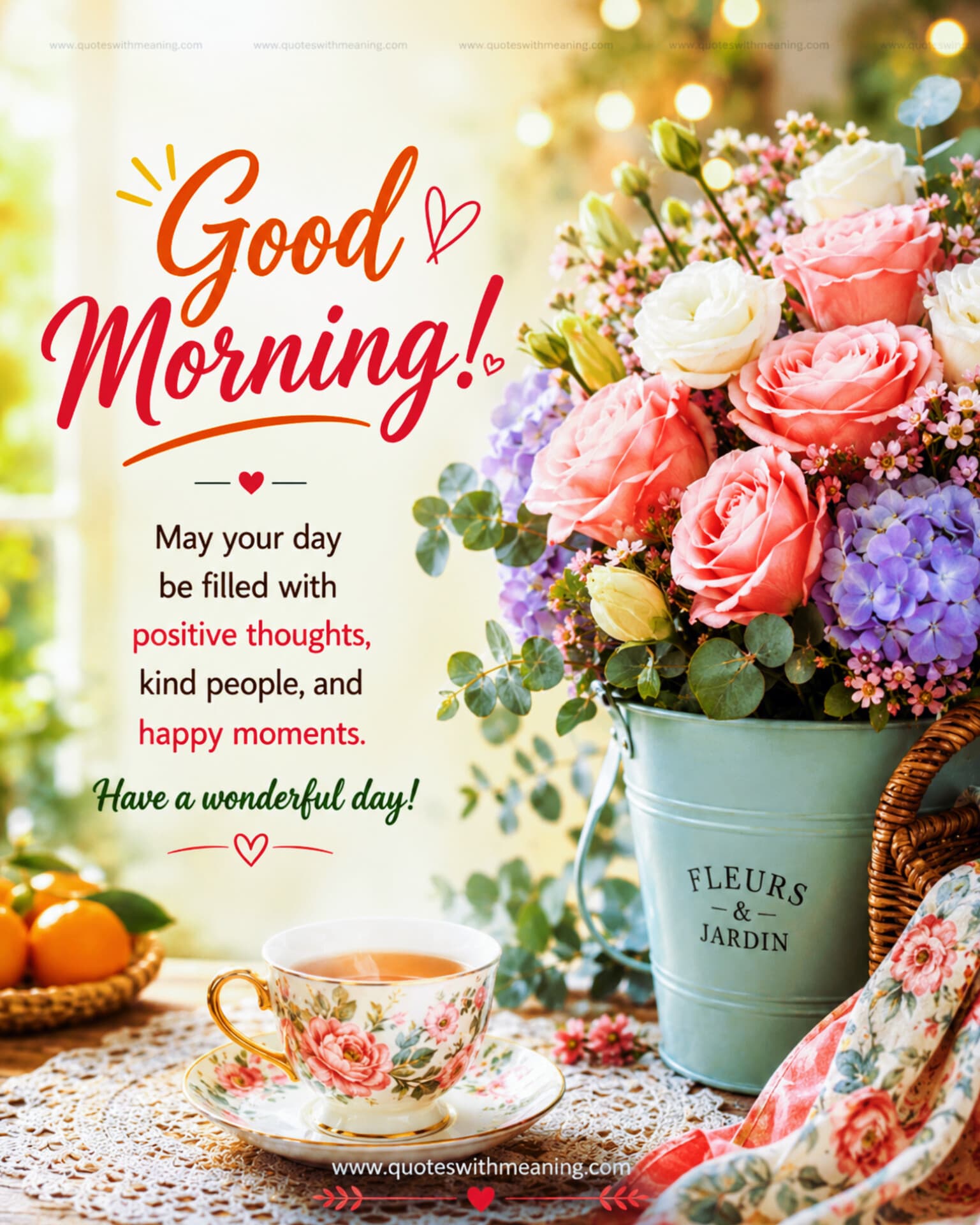 Free Good Morning motivational quote image #3