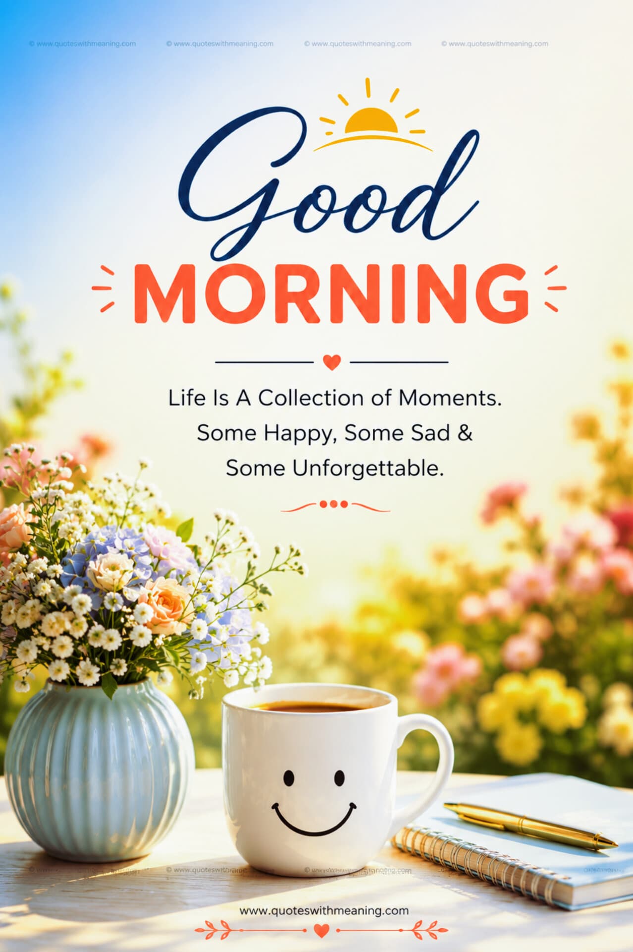 Free Good Morning motivational quote image #41 — download or share