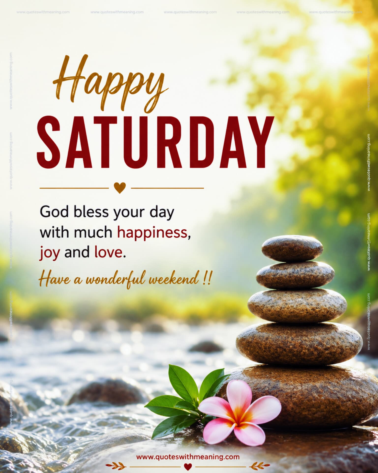 Free Saturday motivational quote image #42 — download or share