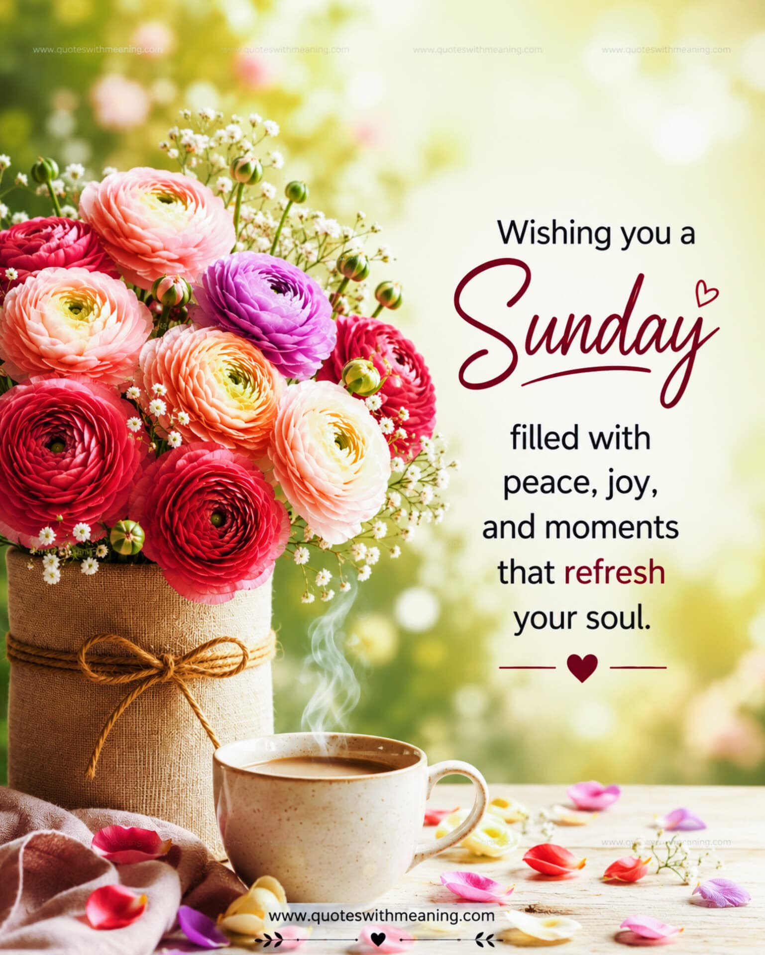 Free Sunday motivational quote image #32 — download or share