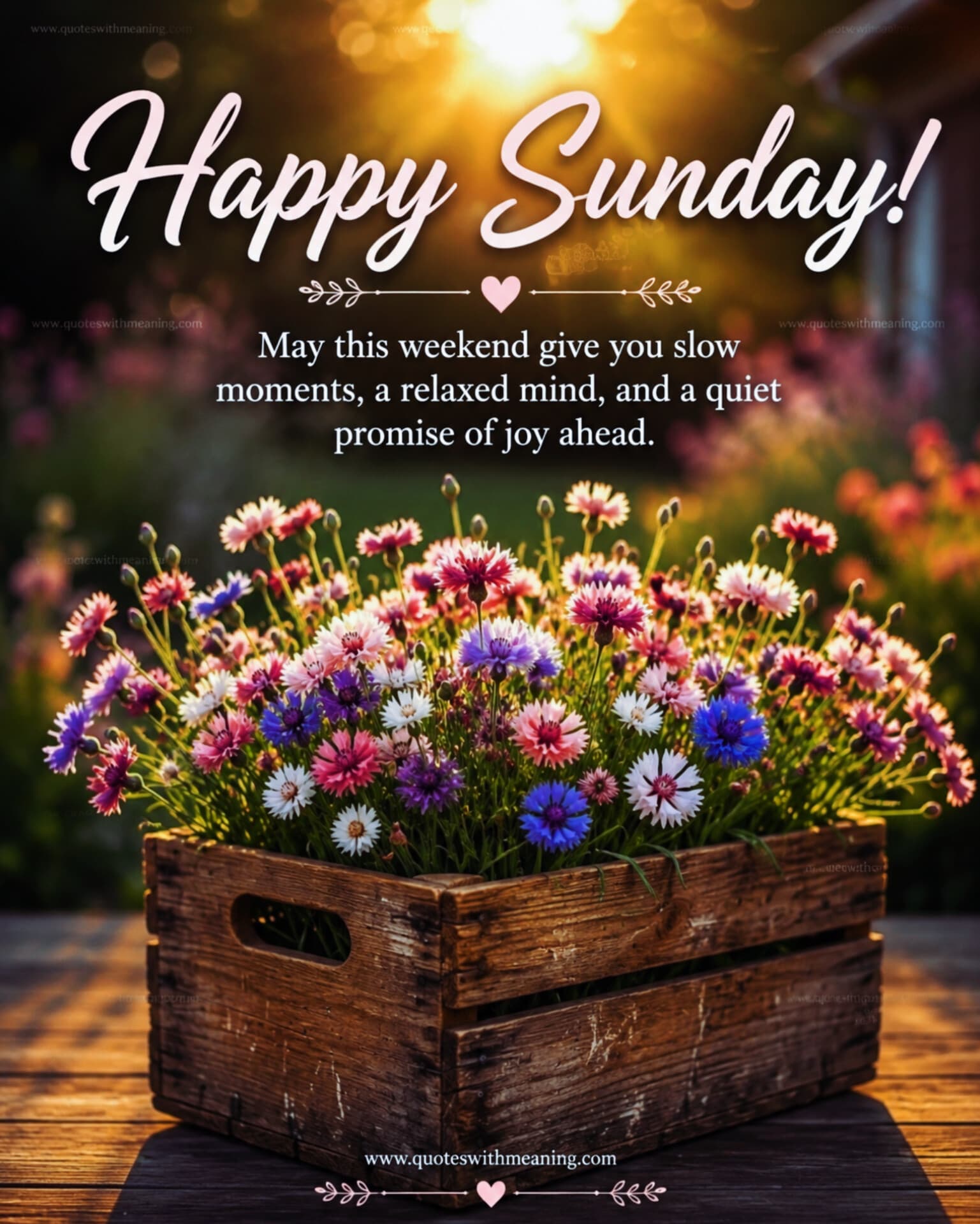 Free Sunday motivational quote image #73 — download or share